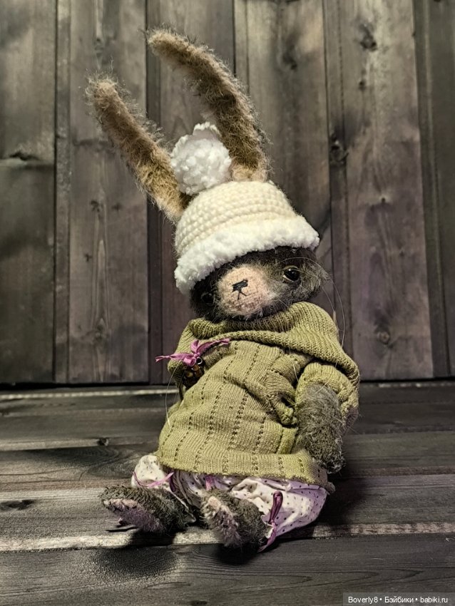 Зайка серенький — Авторские мишки Тедди и друзья: фото