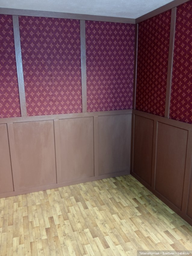 Ателье для кукол "Мышкин дом". Часть 2 Дизайн интерьера