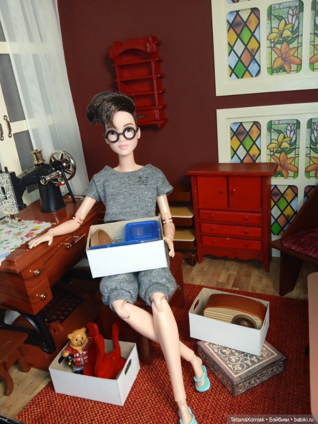 Ателье для кукол "Мышкин дом". Часть 2 Дизайн интерьера (фото 9)