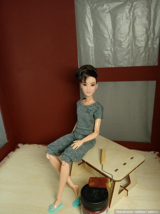 Ателье для кукол "Мышкин дом". Часть 1 Создание