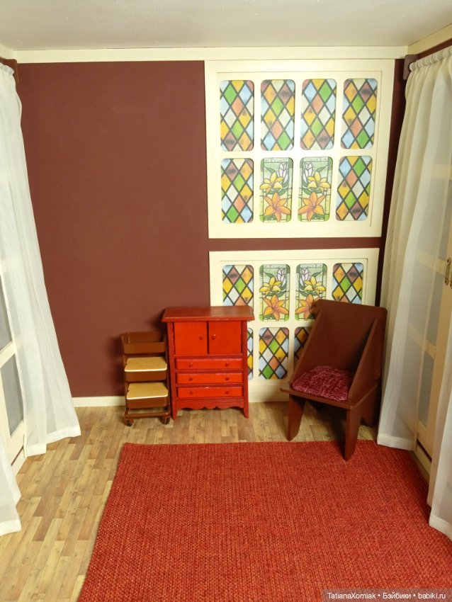 Ателье для кукол "Мышкин дом". Часть 2 Дизайн интерьера (фото 6)
