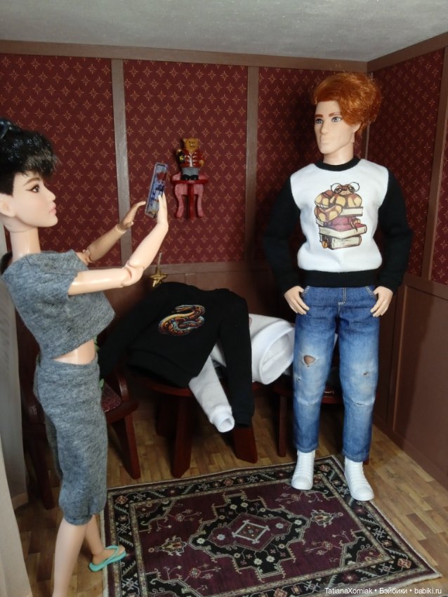 Ателье для кукол "Мышкин дом". Часть 3 Первый заказ (фото 8)