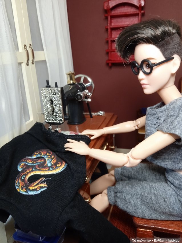 Ателье для кукол "Мышкин дом". Часть 3 Первый заказ (фото 3)