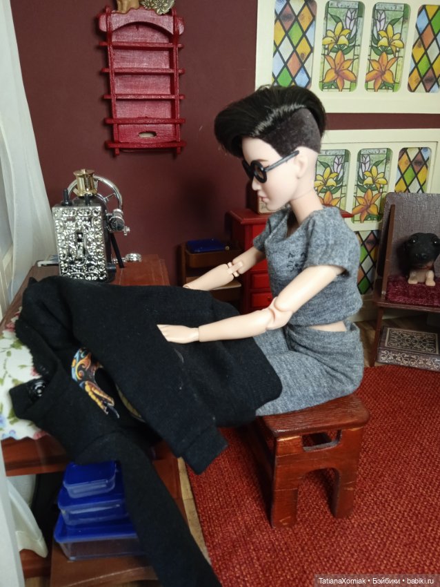 Ателье для кукол "Мышкин дом". Часть 3 Первый заказ (фото 2)