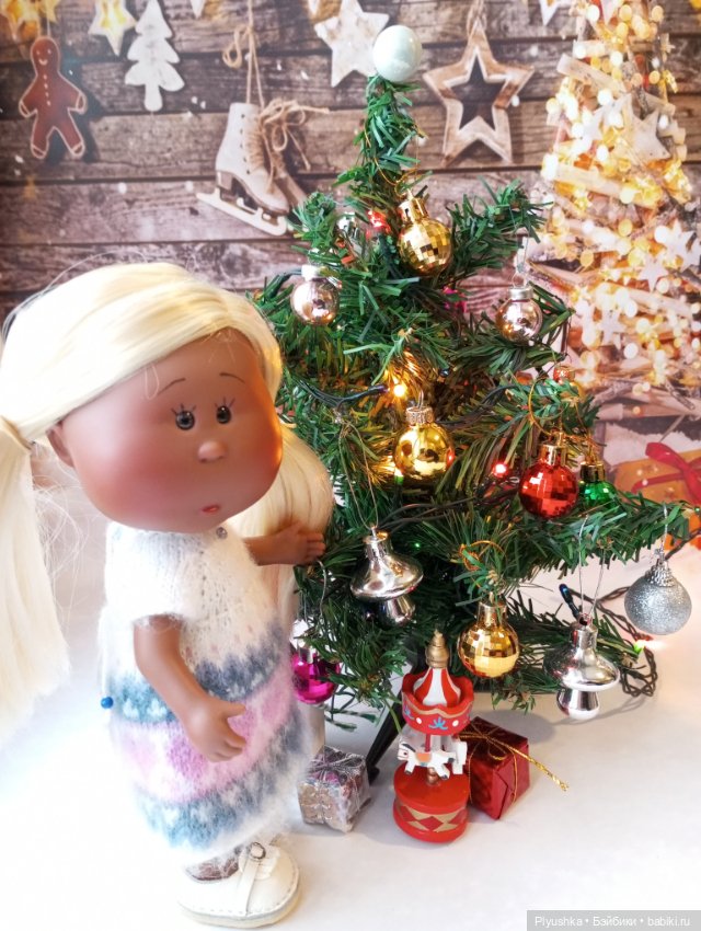 МиниМиюша, ёлочка и мандарины