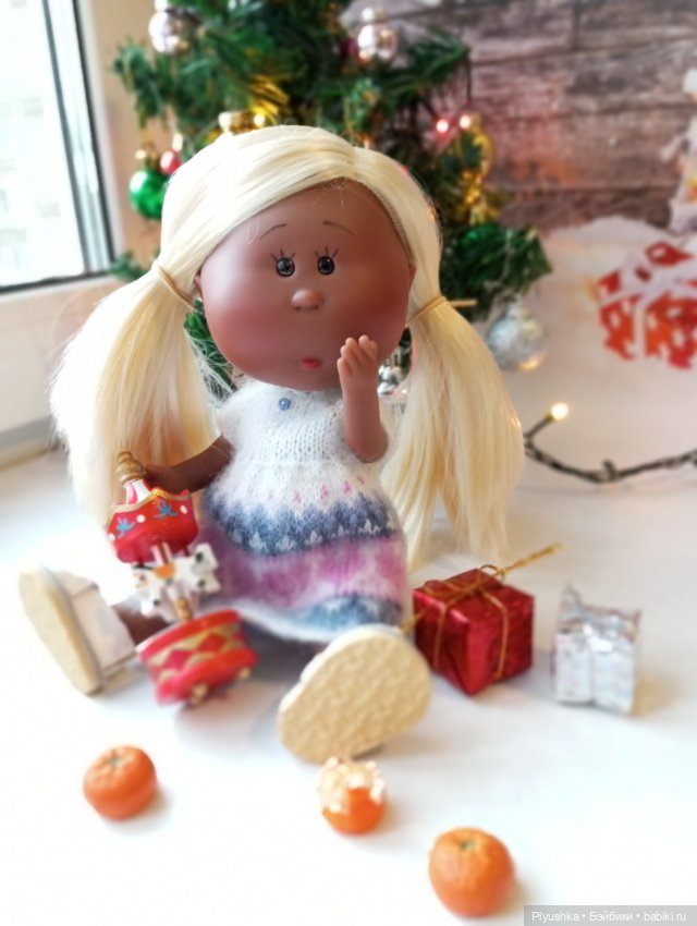 МиниМиюша, ёлочка и мандарины