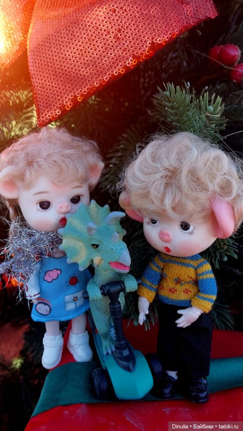 Новогодняя прогулка — Куклы с Алиэкспресс (Aliexpress): Китайские шарнирные (фото 7)
