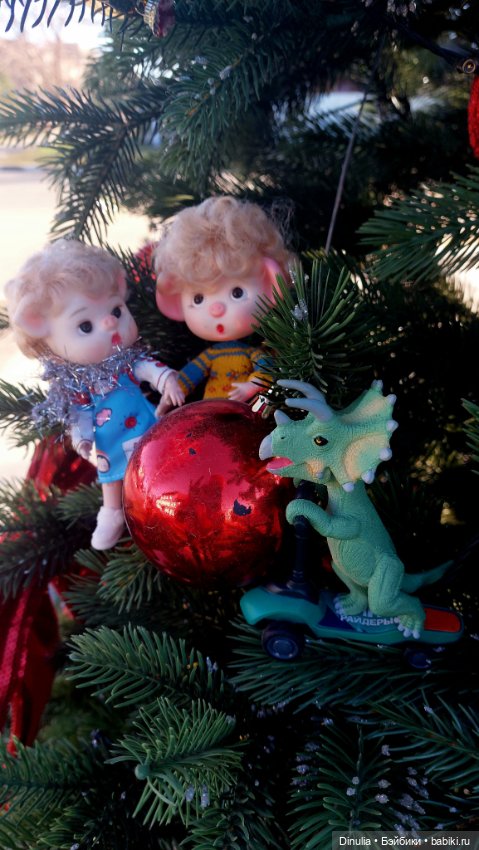 Новогодняя прогулка — Куклы с Алиэкспресс (Aliexpress): Китайские шарнирные (фото 6)