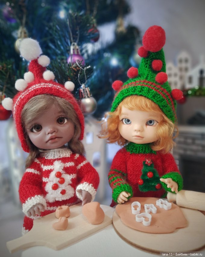 Аромат Рождества — Одежда и обувь для кукол своими руками: фото (фото 2)