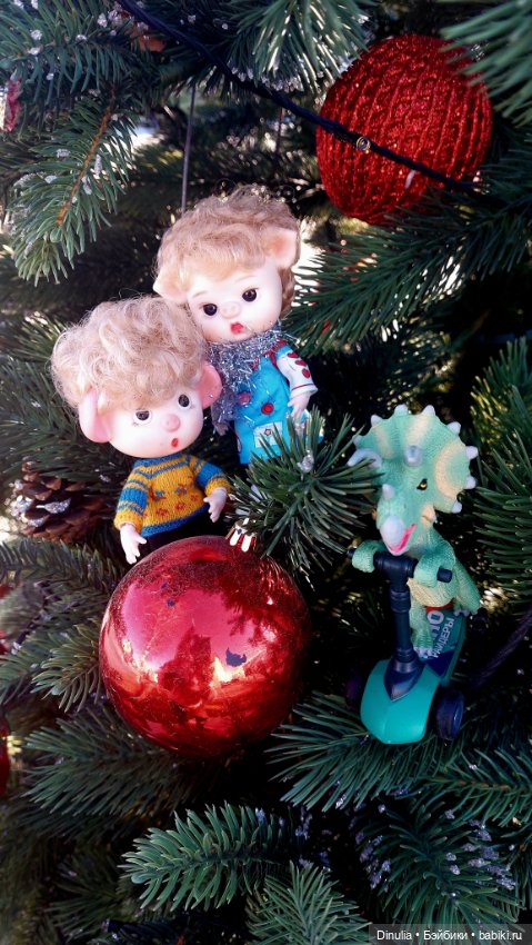 Новогодняя прогулка — Куклы с Алиэкспресс (Aliexpress): Китайские шарнирные (фото 5)