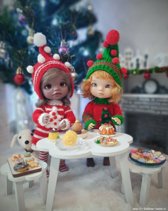 Аромат Рождества — Одежда и обувь для кукол своими руками: фото (фото 4)