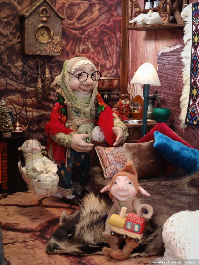 Сочельник с Троллями — Домашние фото авторских кукол: личные коллекции (фото 2)