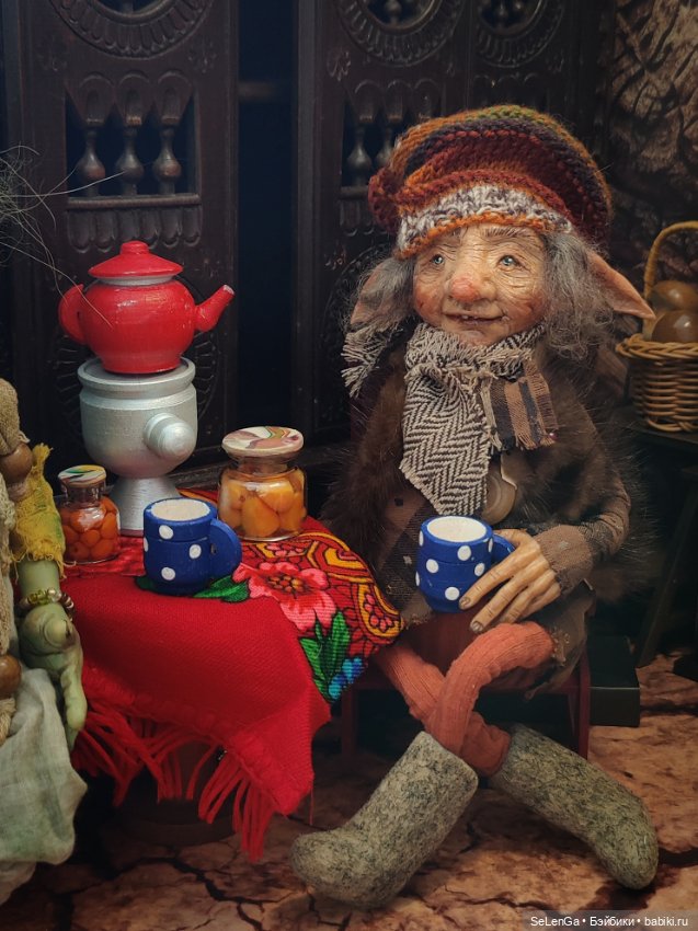 Сочельник с Троллями — Домашние фото авторских кукол: личные коллекции (фото 3)
