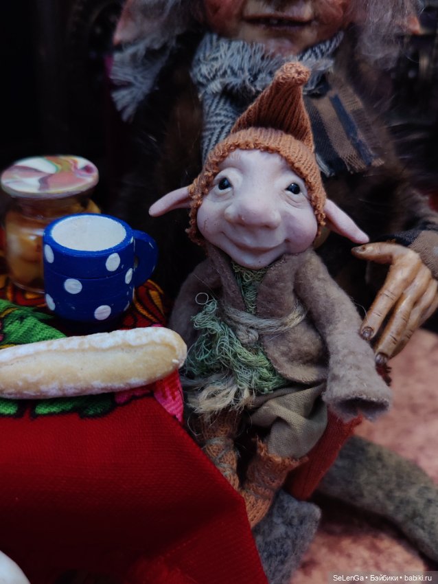 Сочельник с Троллями — Домашние фото авторских кукол: личные коллекции