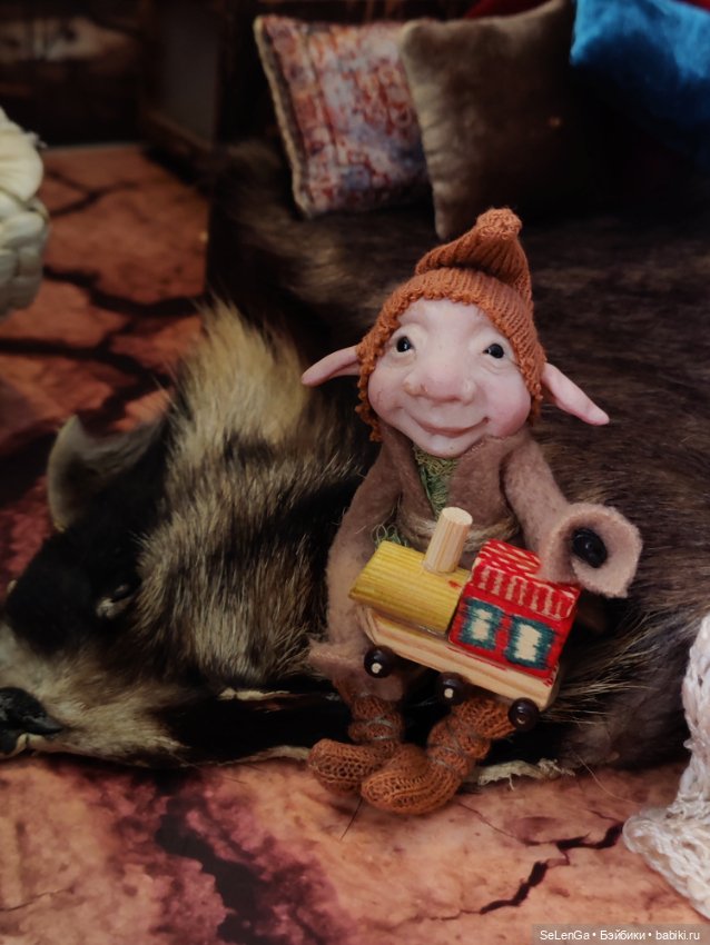 Сочельник с Троллями — Домашние фото авторских кукол: личные коллекции (фото 6)