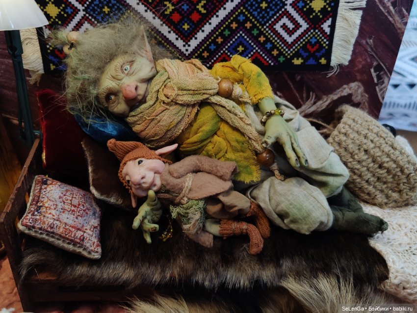 Сочельник с Троллями — Домашние фото авторских кукол: личные коллекции