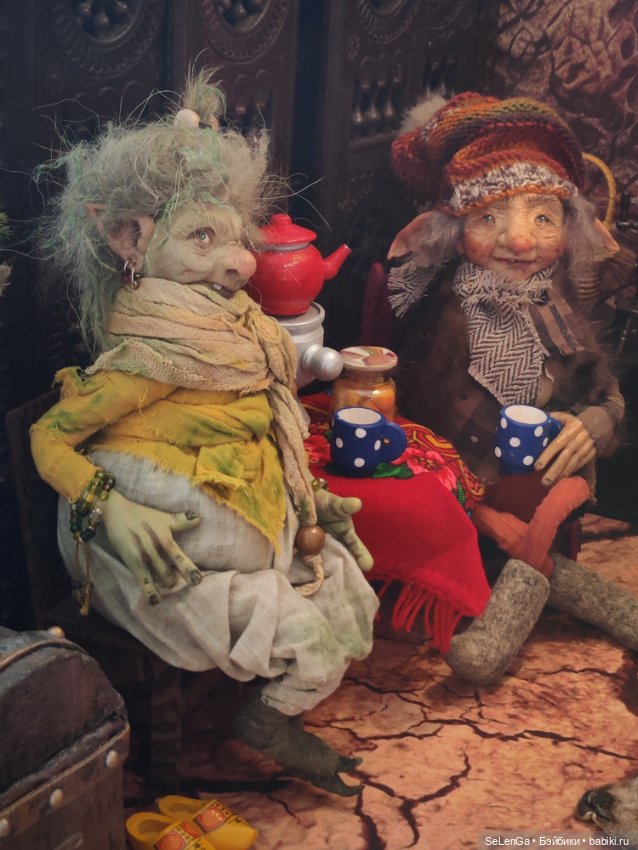 Сочельник с Троллями — Домашние фото авторских кукол: личные коллекции (фото 8)