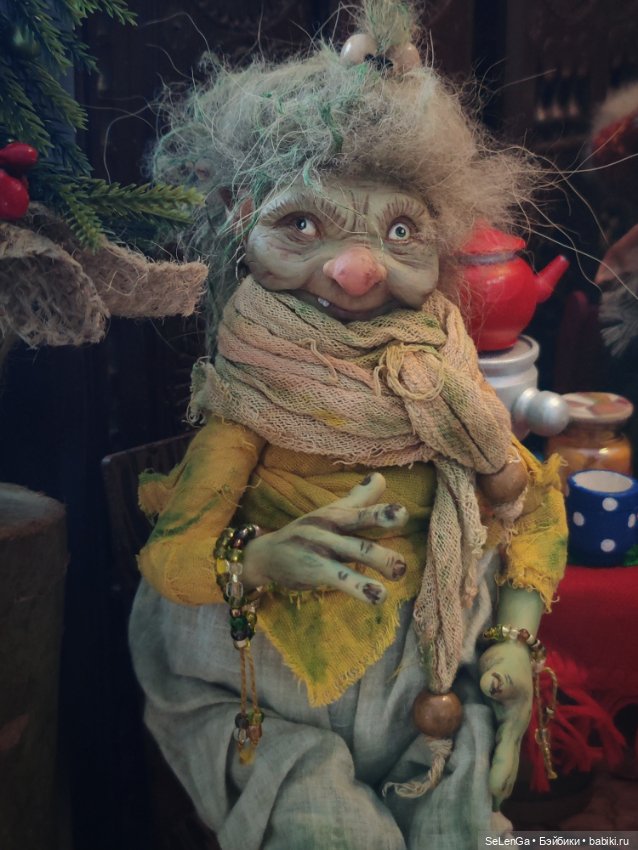 Сочельник с Троллями — Домашние фото авторских кукол: личные коллекции