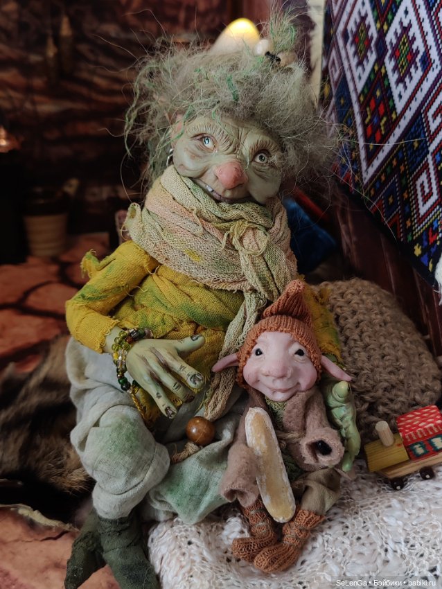 Сочельник с Троллями — Домашние фото авторских кукол: личные коллекции