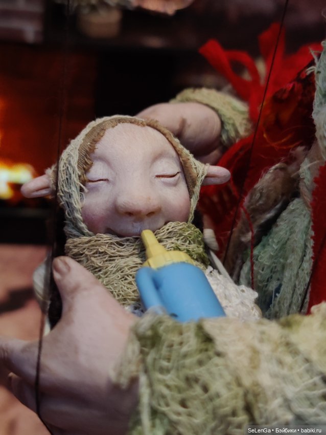 Сочельник с Троллями — Домашние фото авторских кукол: личные коллекции