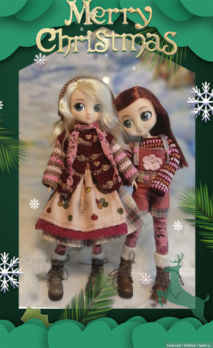 Новогодние открыточки — Игровые куклы разных производителей (Разное): редкие бренды (фото 2)
