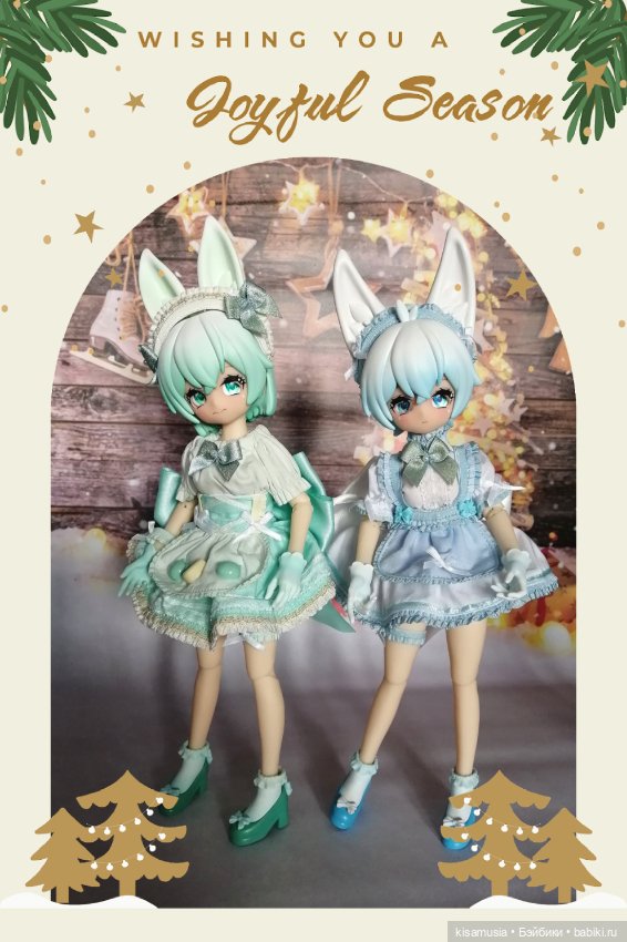Новогодние открыточки — Игровые куклы разных производителей (Разное): редкие бренды