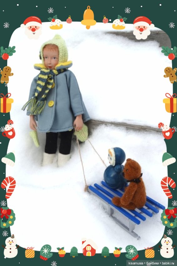 Новогодние открыточки — Игровые куклы разных производителей (Разное): редкие бренды