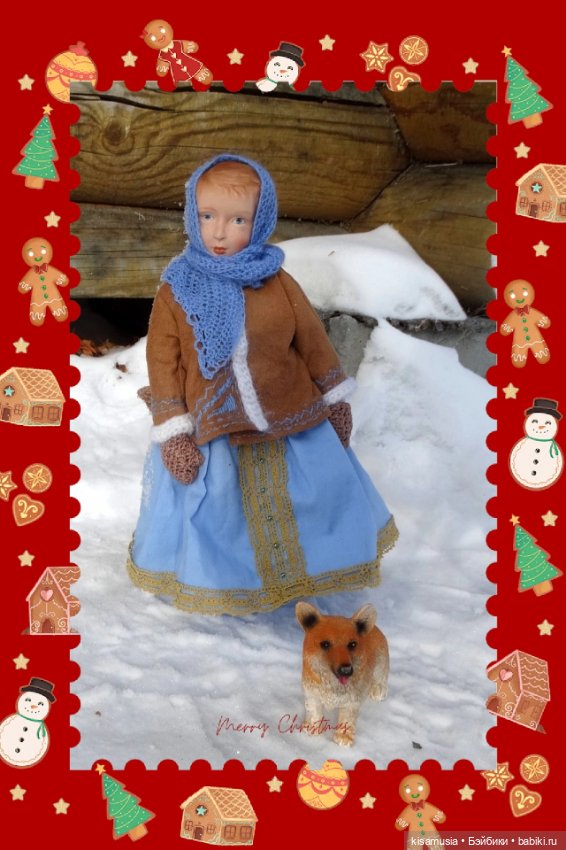 Новогодние открыточки — Игровые куклы разных производителей (Разное): редкие бренды (фото 5)