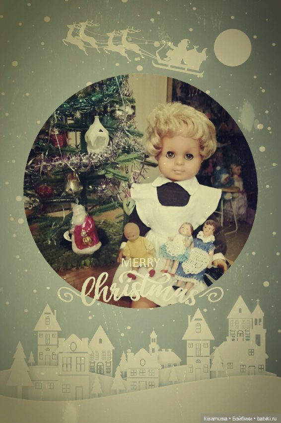 Новогодние открыточки — Игровые куклы разных производителей (Разное): редкие бренды