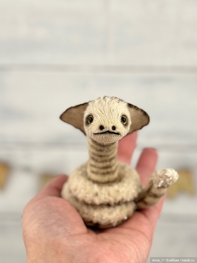 Тедди змейка Лилу — Авторские мишки Тедди и друзья: фото (фото 3)