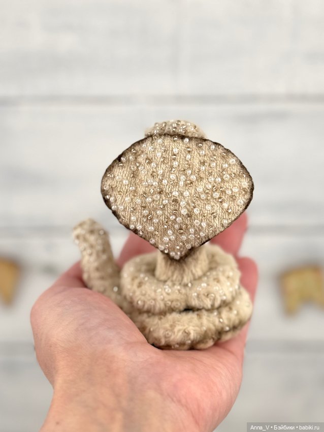 Тедди змейка Лилу — Авторские мишки Тедди и друзья: фото (фото 4)