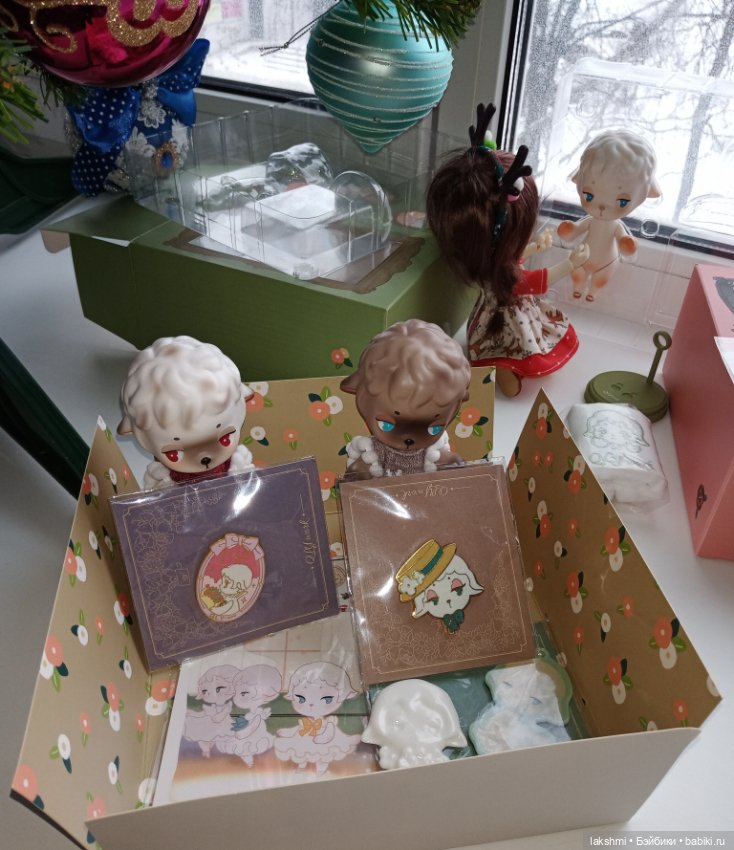 Рождество с Несси. Прибавление в семье овечек QLY (фото 4)