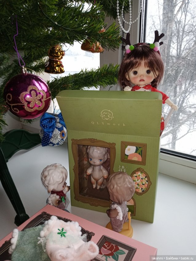 Рождество с Несси. Прибавление в семье овечек QLY (фото 2)