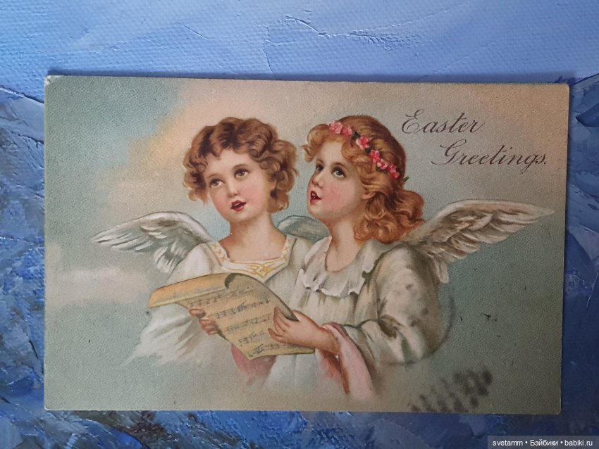 Магия старинных рождественских открыток , продолжение (фото 7)