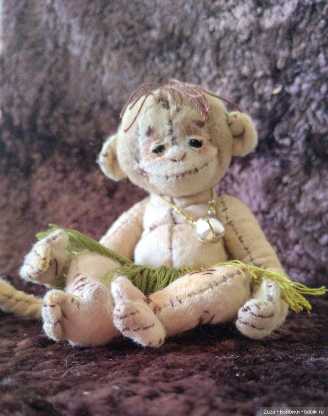 Мартышкин год — Авторские мишки Тедди и друзья: фото (фото 4)