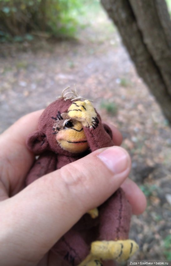 Мартышкин год — Авторские мишки Тедди и друзья: фото (фото 6)