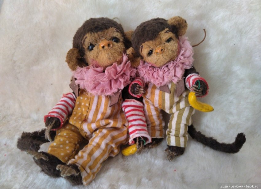 Мартышкин год — Авторские мишки Тедди и друзья: фото