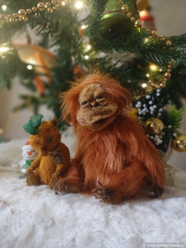 Мартышкин год — Авторские мишки Тедди и друзья: фото