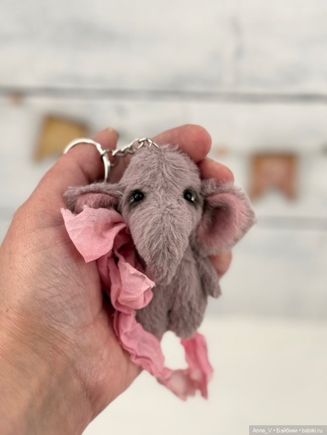 Тедди слонечка — Авторские мишки Тедди и друзья: фото (фото 3)