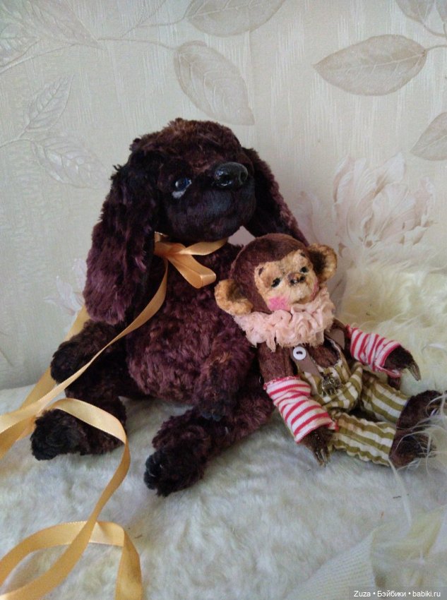 Мартышкин год — Авторские мишки Тедди и друзья: фото (фото 9)