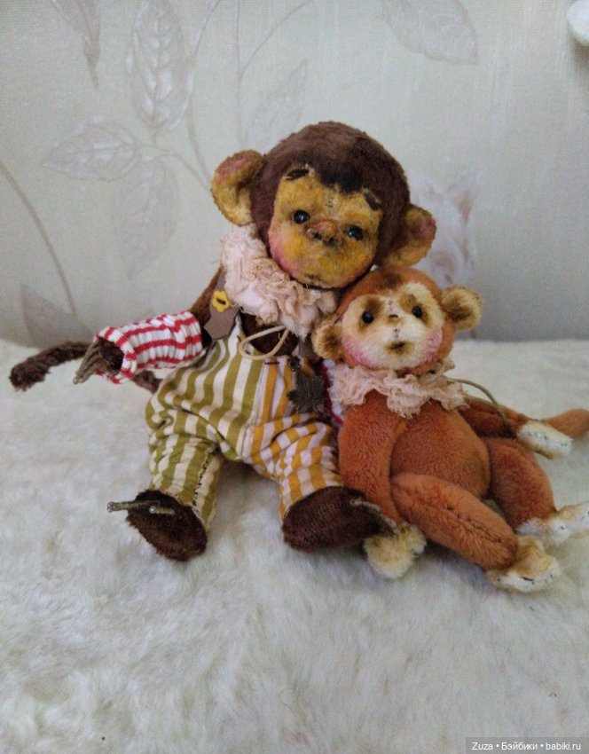 Мартышкин год — Авторские мишки Тедди и друзья: фото (фото 10)