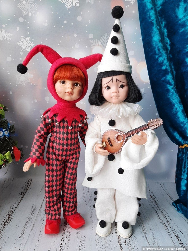 Мои куклы: Арлекин — Куклы Paola Reina (Паола Рейна): новинки