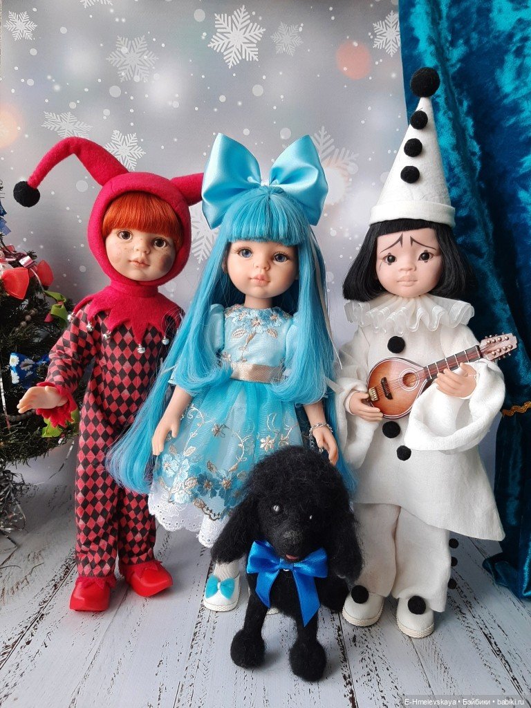 Мои куклы: Арлекин — Куклы Paola Reina (Паола Рейна): новинки