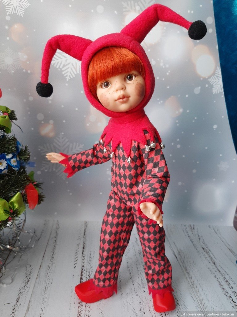 Мои куклы: Арлекин — Куклы Paola Reina (Паола Рейна): новинки (фото 5)