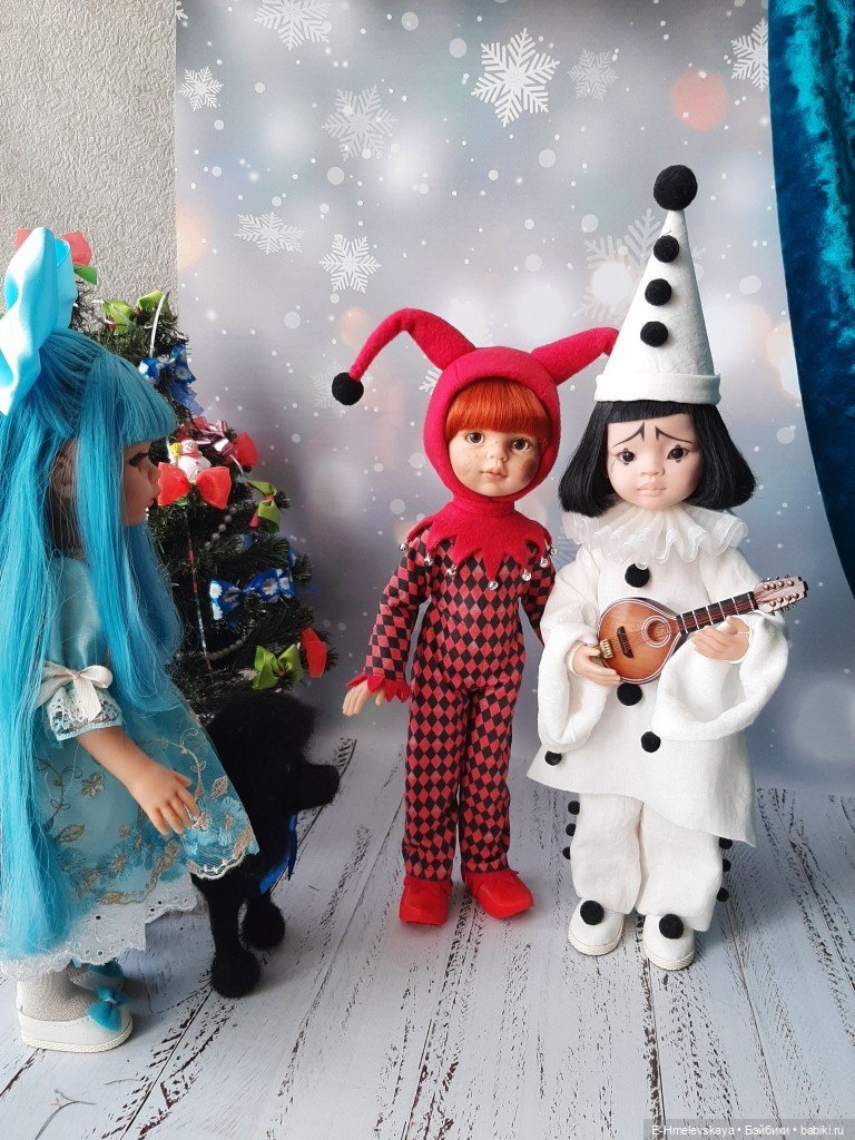 Мои куклы: Арлекин — Куклы Paola Reina (Паола Рейна): новинки