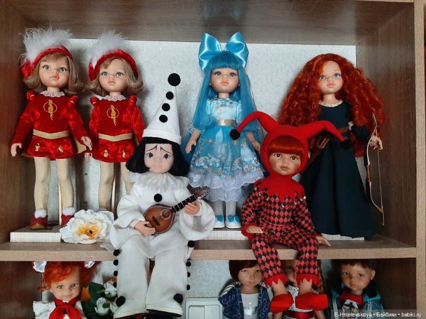 Мои куклы: Арлекин — Куклы Paola Reina (Паола Рейна): новинки