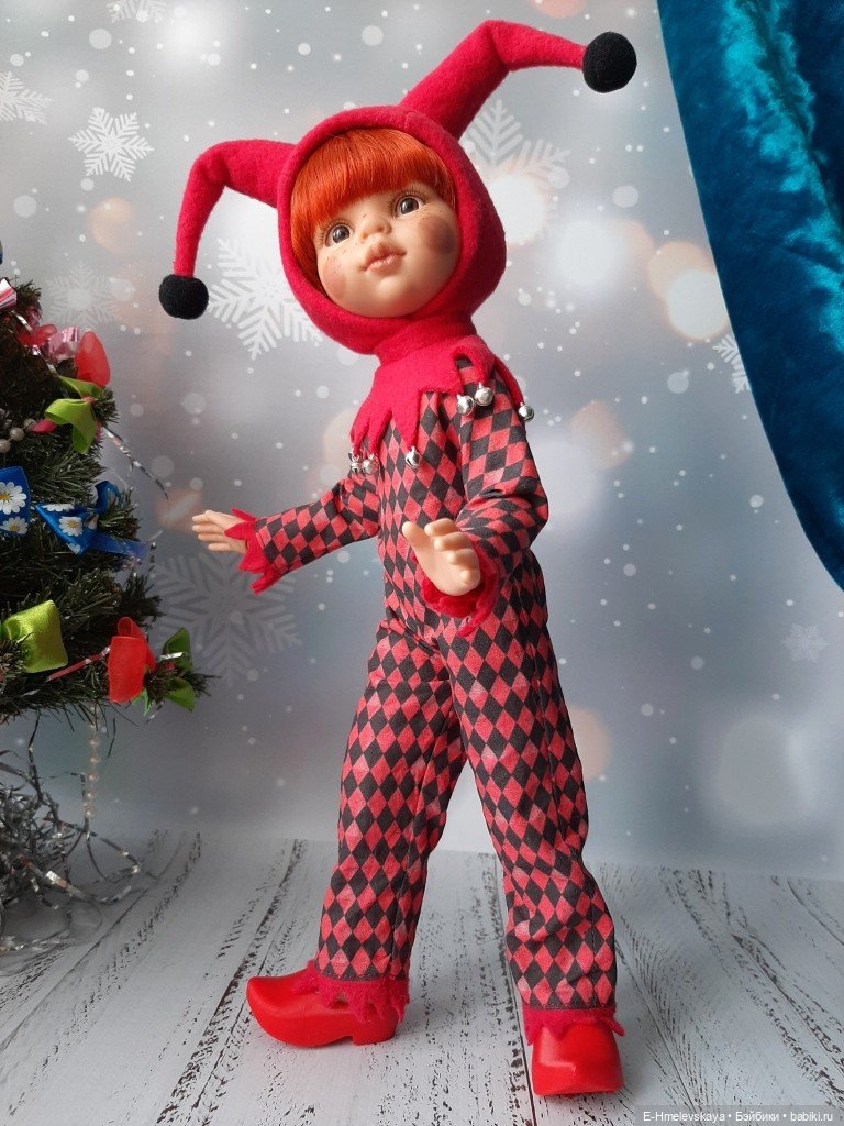 Мои куклы: Арлекин — Куклы Paola Reina (Паола Рейна): новинки (фото 6)