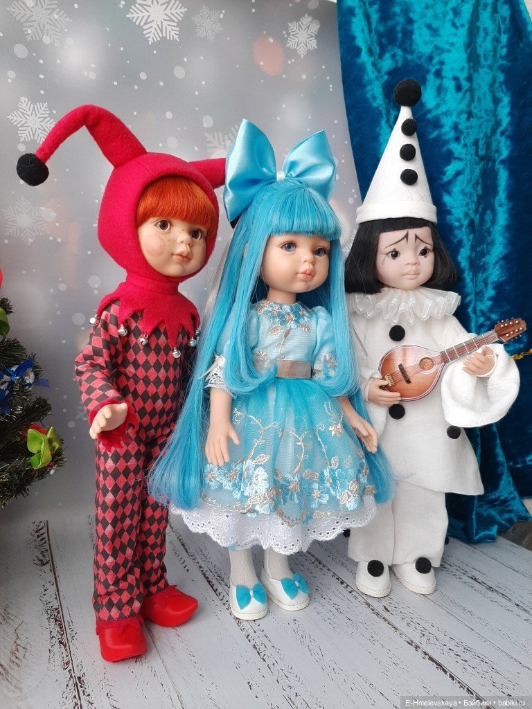 Мои куклы: Арлекин — Куклы Paola Reina (Паола Рейна): новинки