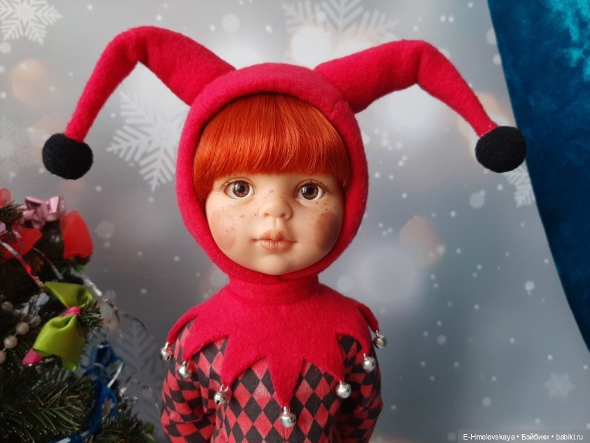 Мои куклы: Арлекин — Куклы Paola Reina (Паола Рейна): новинки (фото 3)