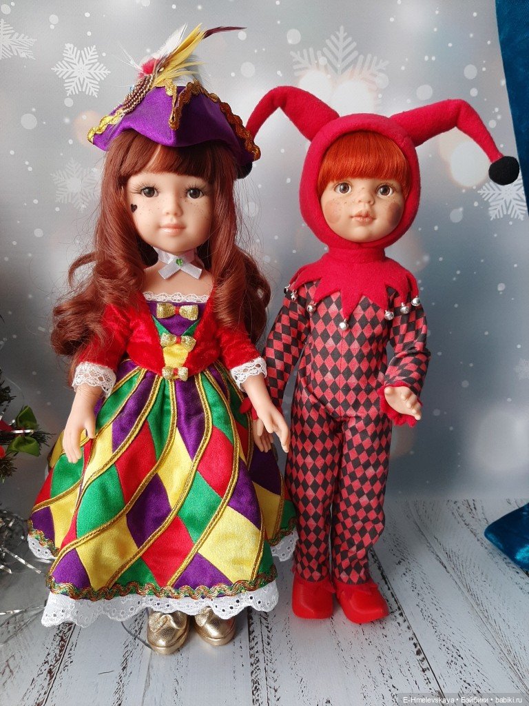 Мои куклы: Арлекин — Куклы Paola Reina (Паола Рейна): новинки (фото 10)